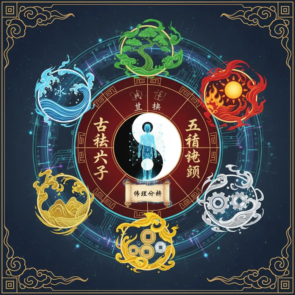 五行查詢 - 古法八字