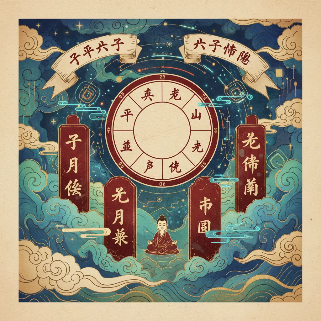 子平八字 - 八字命盤