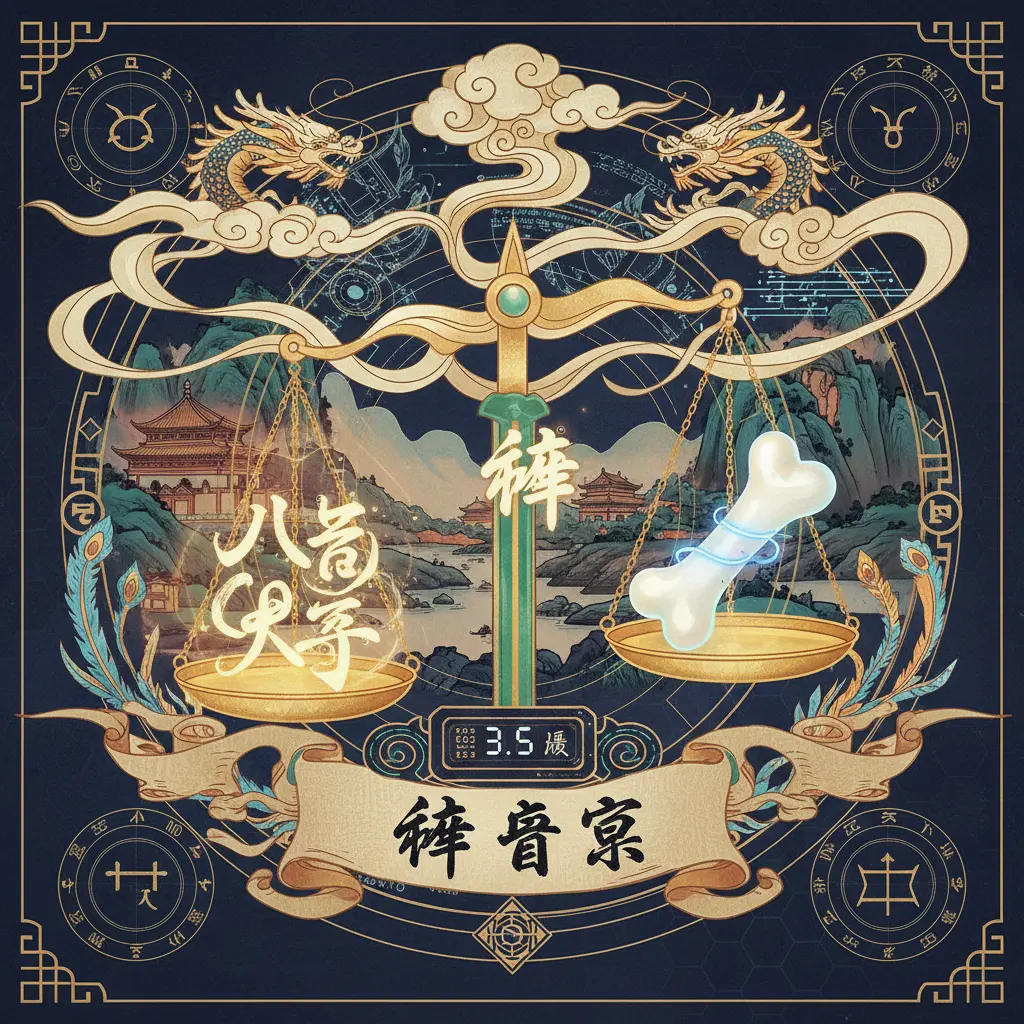 八字重量 - 秤骨歌