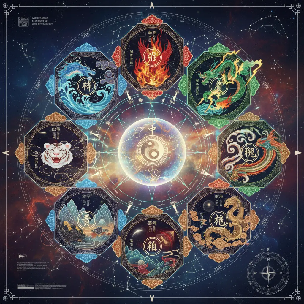 奇門遁甲 - 九宮