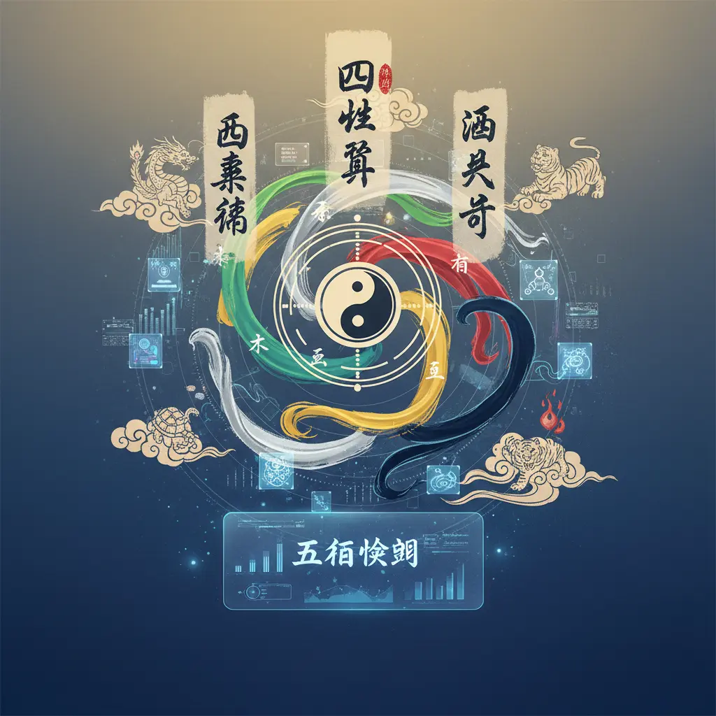 五行查詢 - 四柱八字