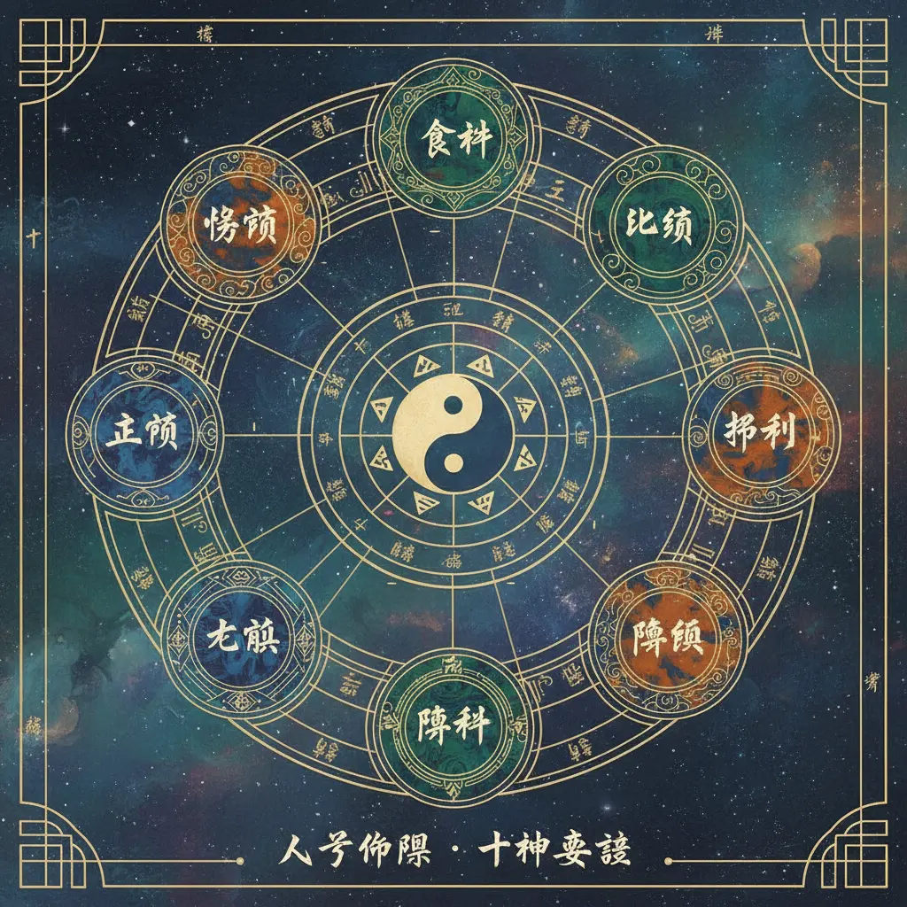 八字命盤 - 十神
