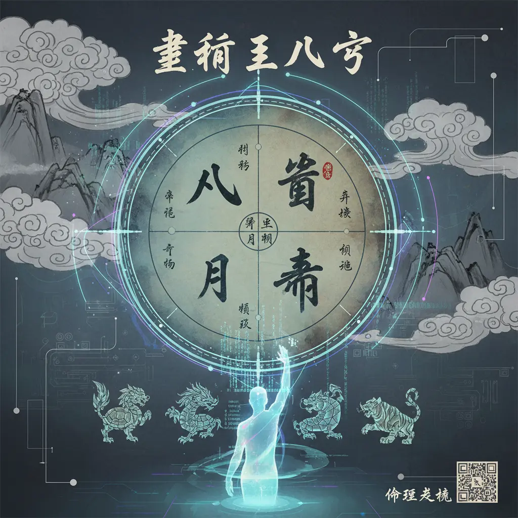 韋千里八字 - 八字命盤